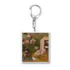 世界美術商店の大食と快楽の寓意 / Allegory of Intemperance Acrylic Key Chain