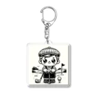 vancx.comの golfboy&girl Acrylic Key Chain