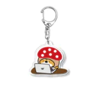 き、きのこけん。売店。のき、きのこけん。PC Acrylic Key Chain