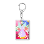 haa-taの花の女王様 Acrylic Key Chain