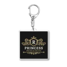 ROYAL Princessのゴージャスロゴブランド Acrylic Key Chain