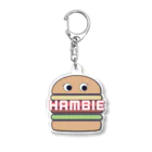 charlolの🍔ハンビーちゃん Acrylic Key Chain