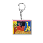 BWfamilyの夜のサバンナ Acrylic Key Chain