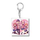 SKY&Dの萌え萌え Acrylic Key Chain