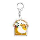 モ～マンタイshop【SUZURI本店】のねっこーキーホルダー01 Acrylic Key Chain