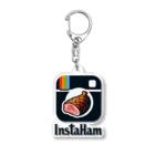 ぱろでぃ〜SHOPのInstaHam (インスタハム)  アクリルキーホルダー