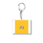 anco91　フレンチブルドックのぽつん Acrylic Key Chain