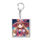 魔法使いギルドの魔法使いギルド　少女 Acrylic Key Chain