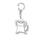 pome_poのねことひよこ Acrylic Key Chain