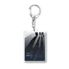 WhaleCurtainの鯨骨生物群衆 Acrylic Key Chain