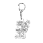 Animaru639の四季　ねこ Acrylic Key Chain