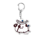 ひげにぎりのおにぎり剣士 ひげにぎり「ましゃむね」 Acrylic Key Chain