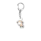 imoの【めがてんしりーず】ひつじん Acrylic Key Chain