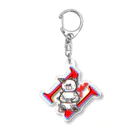 YmNyonのNyon. Kuma Acrylic Key Chain