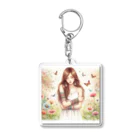 Lovers-chapelのミサンガの女性 Acrylic Key Chain