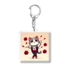 ポロムのおみせのねこねこバジル Acrylic Key Chain