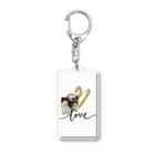 21841のLOVE マヨくん Acrylic Key Chain