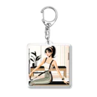 21歳女子　運動大好きMinamiのおしゃれMinami のヨガグッズ！ Acrylic Key Chain