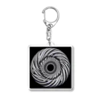 Dexsterのoptical illusion 01 Acrylic Key Chain