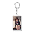 AI美女ギャラリー　　　　　　AI Beauty Galleryの制服美少女 Acrylic Key Chain