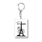 Mon cher amiのeiffel tower アクリルキーホルダー