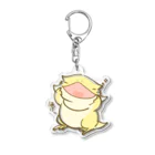 はちゅまみれSHOPのほげっなフトアゴヒゲトカゲ Acrylic Key Chain