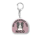 おなまえefrinmanのNICO アクリルキーホルダー