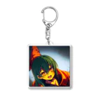 ほっこりアニメマートのゾンビィ～6 Acrylic Key Chain