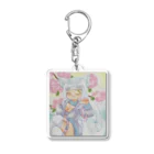 少女病棟25時の八重とさくら Acrylic Key Chain