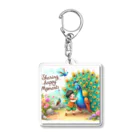 J-Peacockのイメージディスクリプション Acrylic Key Chain