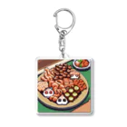 kawaiidoubututatiのたこパーティー Acrylic Key Chain