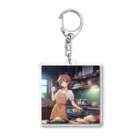 AIchan4の料理女子 Acrylic Key Chain