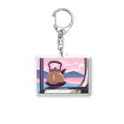 SORATOBI_YAKANの車窓とヤカン Acrylic Key Chain