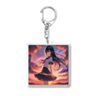 music_japanのファンタジー女子高生 Acrylic Key Chain