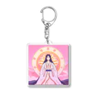 katamimi_ns_kawashimaの【幸運】女神様/持っていると幸せになれるかも？ Acrylic Key Chain