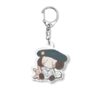 おはなみのおやすみ、はなみちゃん Acrylic Key Chain