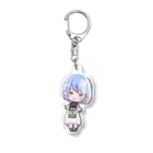 やちかーyachikaーのSDやちか　朗読しましょ Acrylic Key Chain