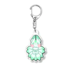 Ｑb'sの豆狐姿ぬい玉藻アクキー Acrylic Key Chain