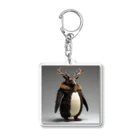 KUROSAWA特殊生物調査研究所のシカペンギン　パターンB Acrylic Key Chain