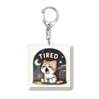 mimikkyu322のTired cat7 Acrylic Key Chain