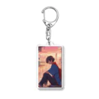 kazuto1104の聴く姿勢 Acrylic Key Chain