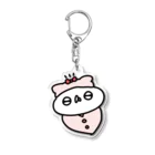 うさぎ帝国SUZURIショップのベイビーぽや Acrylic Key Chain