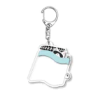 gobousanの爆睡犬 Acrylic Key Chain