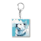 宗乙商店の我思う、我は秋田犬。 Acrylic Key Chain