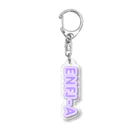 蜂蜜グミのMBTI PURPLE【ENFJ-A】 Acrylic Key Chain