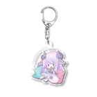 睡羊 むむ 🐏🫧321.incのSleepSheep Acrylic Key Chain