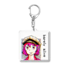 t3nde/てんでのbarely alive Acrylic Key Chain