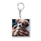 maru1515のわんこ Acrylic Key Chain