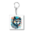 Design HarborのCool Dog Acrylic Key Chain