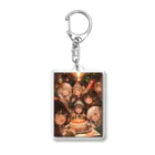 AQUAMETAVERSEの誕生日パーティーだ アメジスト 2846 Acrylic Key Chain